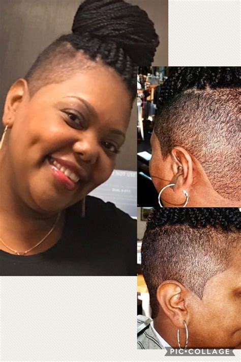 Stylists debate the maintenance of braids with shaved sides now 37