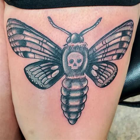 113 Must-Have Death Moth Tattoos That Will Change Your Life