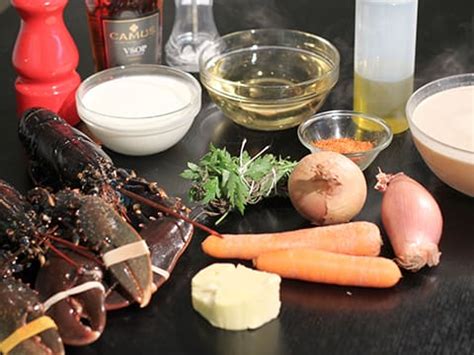 Bisque de homard - Recette de cuisine illustrée - Meilleur du Chef