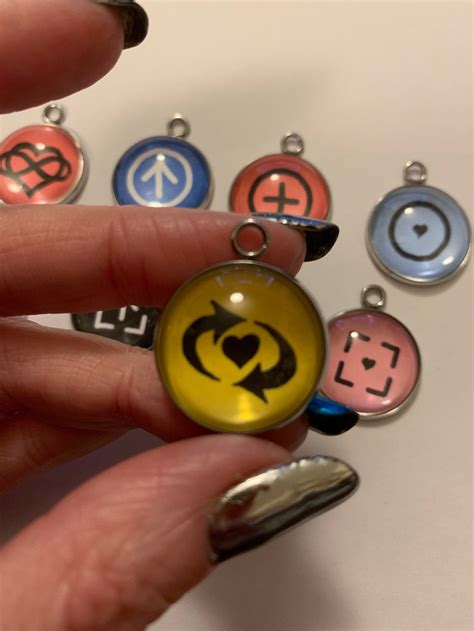 bdsm unowned  symbol charm pendant personalised  etsy australia
