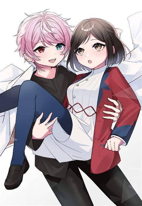 takanashi yuuki and ibuki (paradigm paradox) drawn by oshima_hanto