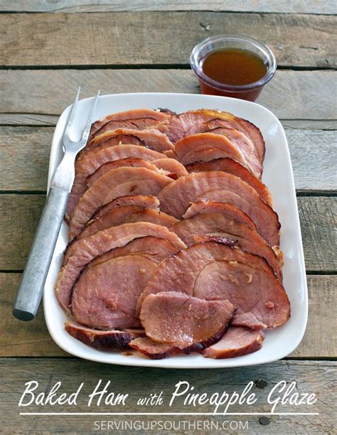 how to cook ham in oven with pineapple