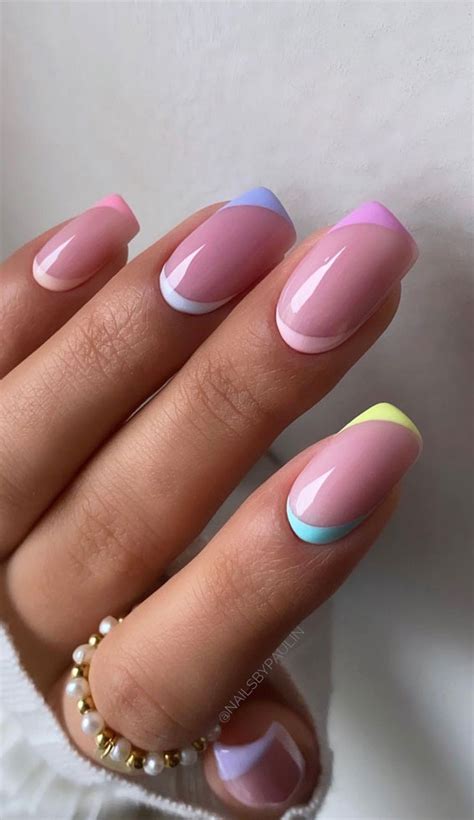 Pastel nail colors - stepslopa