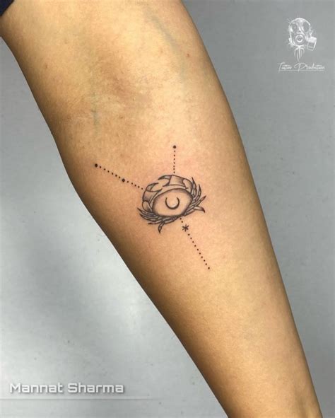 24 Cancer Tattoos for Zodiac Enthusiasts in 2021 - Page 3 of 5 - Small ...