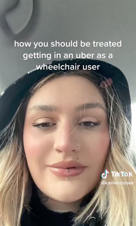 Woman claims Uber driver 'complained' and 'sighed' about her wheelchair