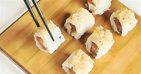 Realistic Sushi Drawing