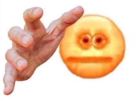 cursed emoji hand grabbing Blank Template - Imgflip