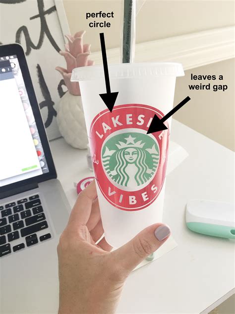 Decal Size Chart For Cups