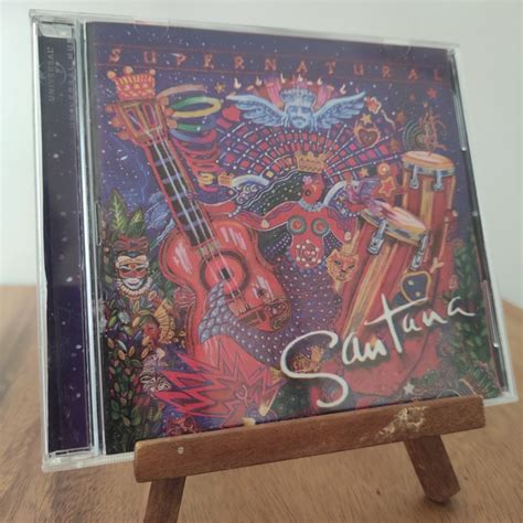 santana supernatural cd  carousell