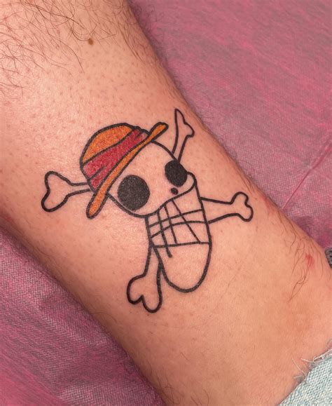 The Strawhat Jolly Roger! : r/Animetattoos