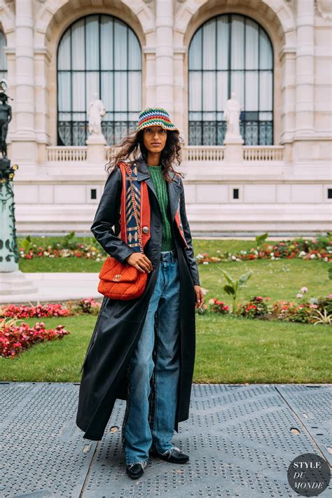 Haute Couture Fall 2021 Street Style: Mona Tougaard - STYLE DU MONDE