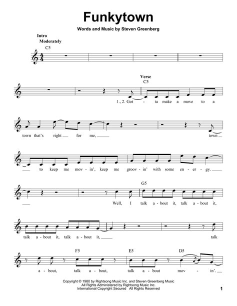Funkytown Lyrics