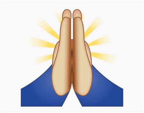 Pray Hands Emoji Png , Free Transparent Clipart - ClipartKey