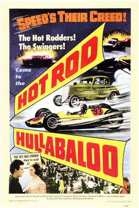 Hot Rod Hullabaloo Movie Posters From Movie Poster Shop