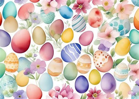 Easter Eggs Pattern Background, Easter, Egg, Patterm Background Image ...