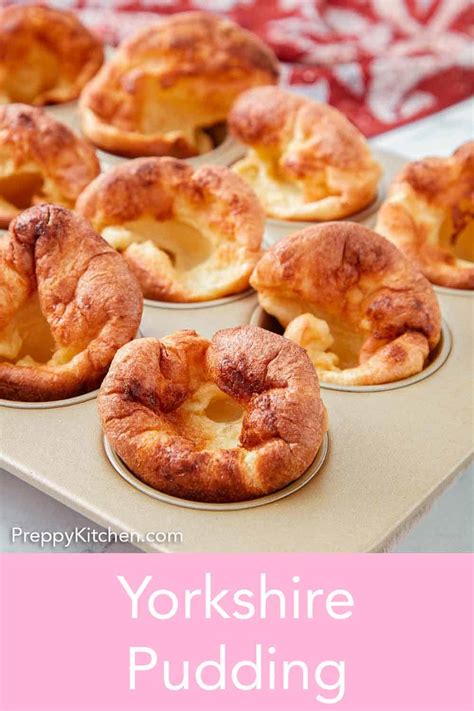 Yorkshire Pudding - Preppy Kitchen