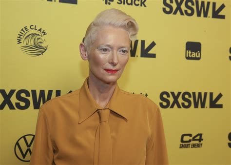 WATCH: Tilda Swinton ‘not wearing a mask’ on new film set despite COVID