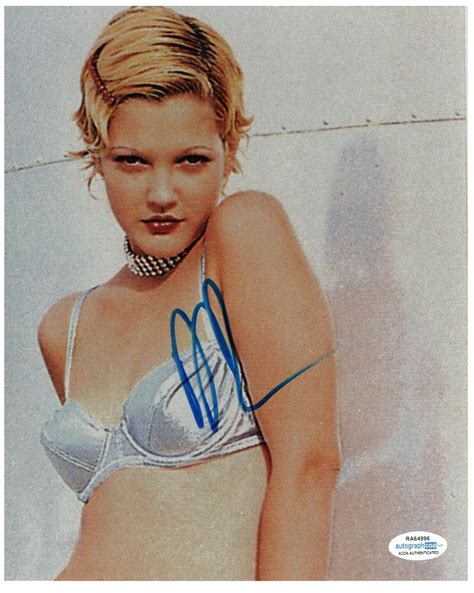 Drew Barrymore Autographed Signed 8x10 Photo Hot Sexy – Autograph Pros LLC
