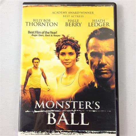 Monster's Ball - 2001- Halle Berry, Billy Bob Thornton, DVD - Used