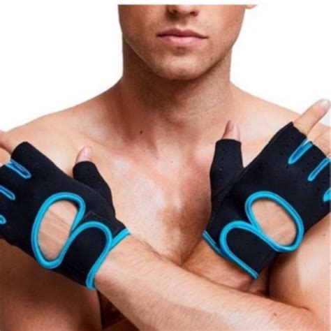 Luva De Academia Masculina - Luva de Academia Antiderrapante Feminina E Masculina Par de Luva ...