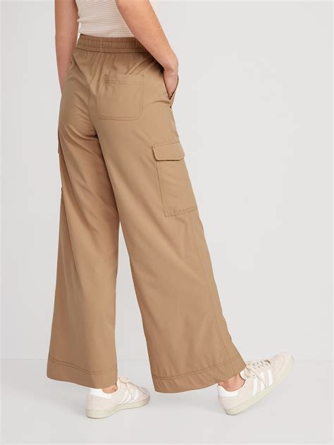 High-Waisted StretchTech Wide-Leg Cargo Pants for Women | Old Navy