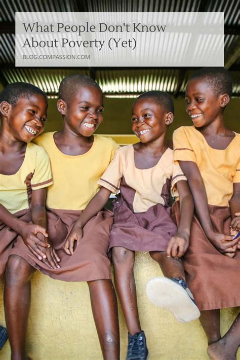 What People Don’t Know About Poverty (Yet) | Compassion International