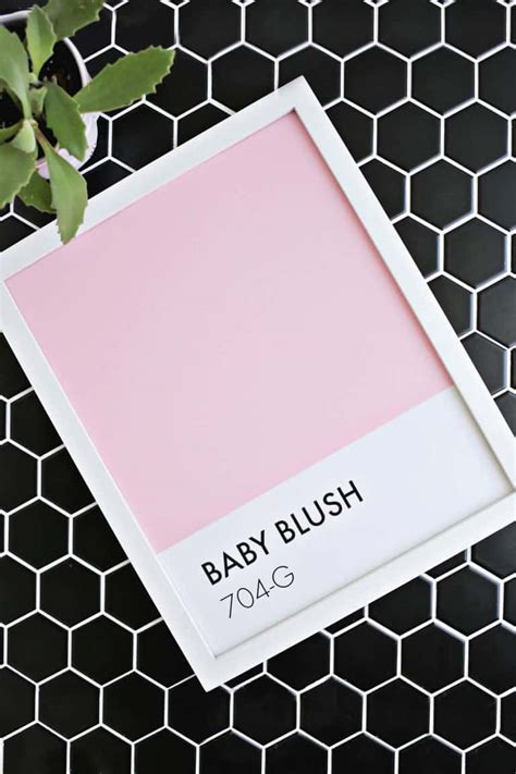 Paint Swatch Art DIY - A Beautiful Mess