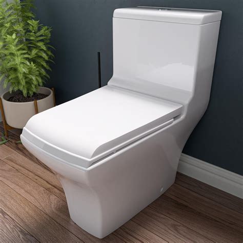 EAGO TB356 Dual Flush One Piece Eco-friendly High Efficiency Low Flush