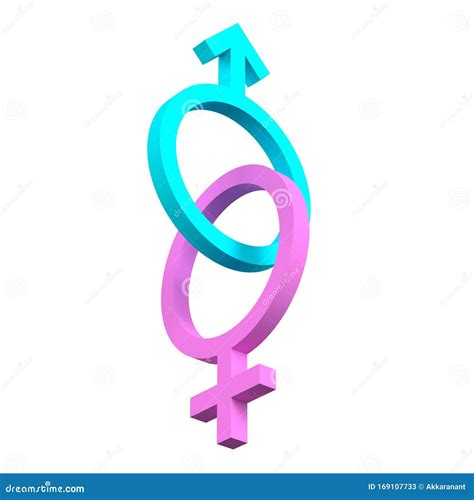 Male & Female Gender Signs V2 #2 Stock Image - Illustration of people