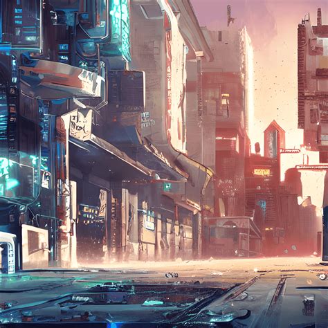 Cyberpunk City Background · Creative Fabrica