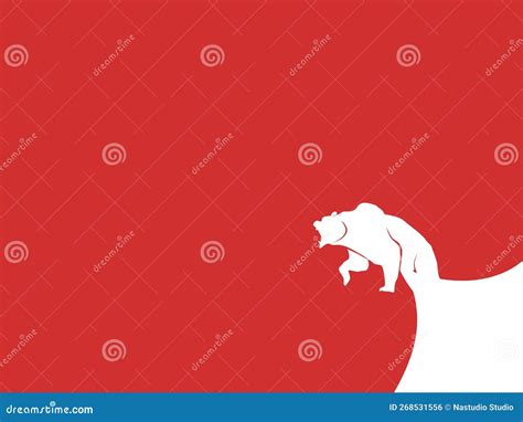 bear market finance  investment concept stock vector illustration