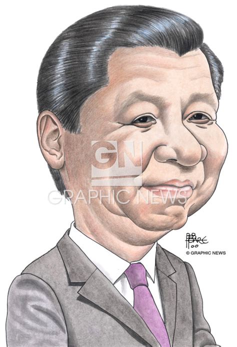 CHINA: Xi Jinping 2012 caricature infographic