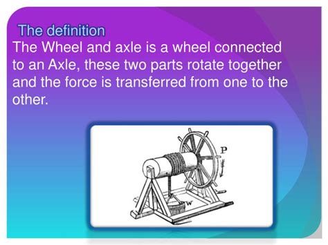 PPT - Wheel and Axle PowerPoint Presentation - ID:2298243