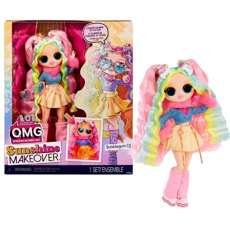 Amazon.com: L.O.L. Surprise! OMG Sunshine Color Change Bubblegum DJ