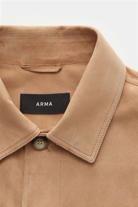 ARMA suede jacket 'Mex' beige | BRAUN Hamburg