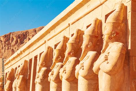 The famous Temple of Queen Hatshepsut. Stock Photo | Adobe Stock