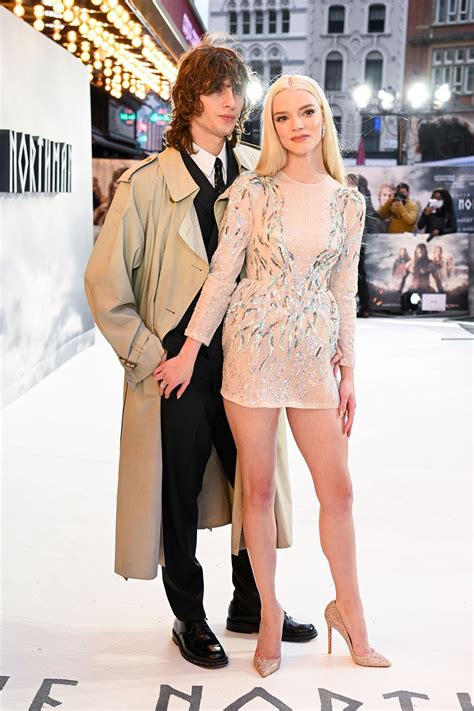 Anya Taylor-Joy Wore a Nude Mini Dress for Date Night —See Pics