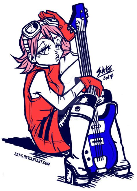 Haruko -FLCL- by sat-s on DeviantArt