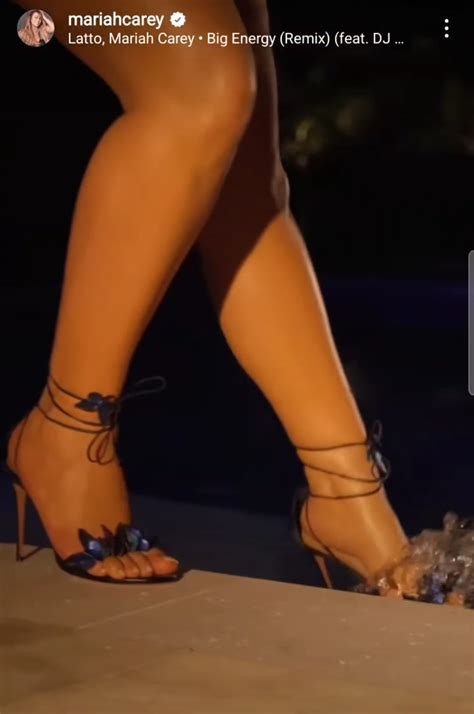 Mariah Carey's feet