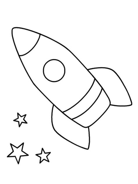 Rocket Coloring Pages - Motherhood