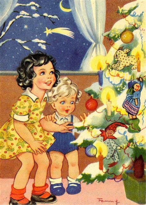 Зимние и рождественские винтажные открытки | Christmas card pictures ...