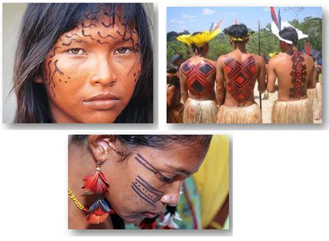 Pintura Corporal Indigena E Seus Significados - 10