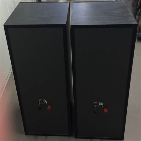 KEF C Series C40 Three Way Loudspeakers (Pair - Black) - Stereo, Home ...