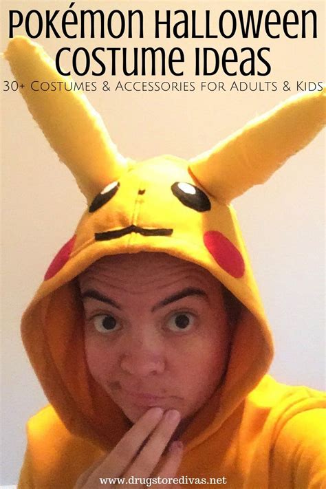 30+ Pokémon Halloween Costume Ideas & Accessories For Adults & Kids ...