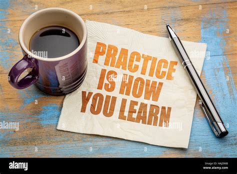 practice    learn text   napkin   cup  espresso
