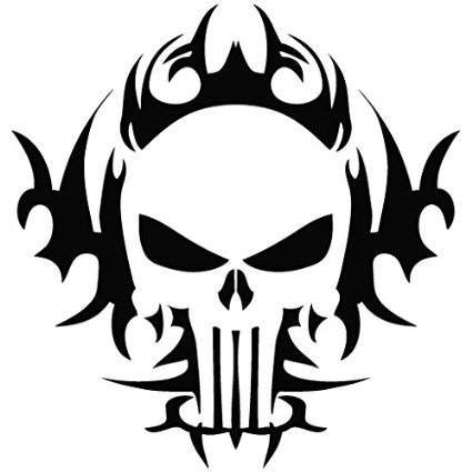 Punisher Skull Drawing at GetDrawings | Free download