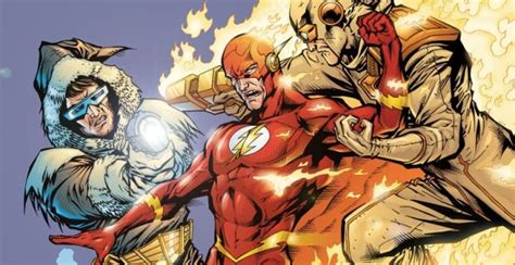 'The Flash' Set Photos: Captain Cold & Heat Wave Team Up