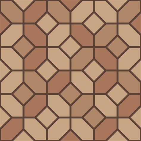 Brown Mediterranean tile pavement top view pattern 36167404 Vector Art at Vecteezy