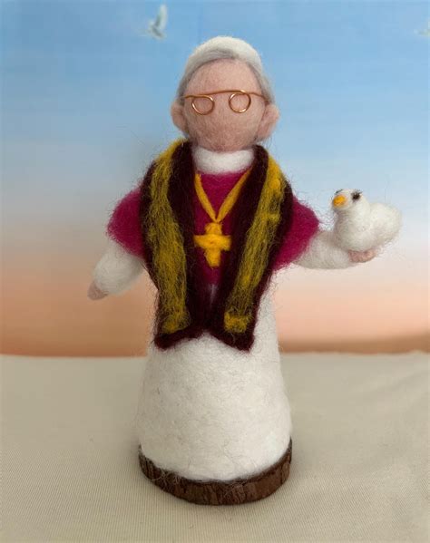 Pope Leo XIV Figurine – First American Peruvian Pope – Catholic Gift ...