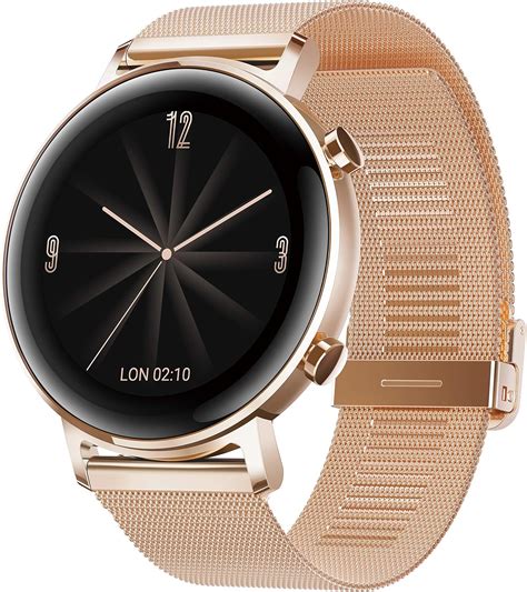HUAWEI Smartwatch Watch GT 2(42mm), Oro (Refined Gold) : Amazon.it ...